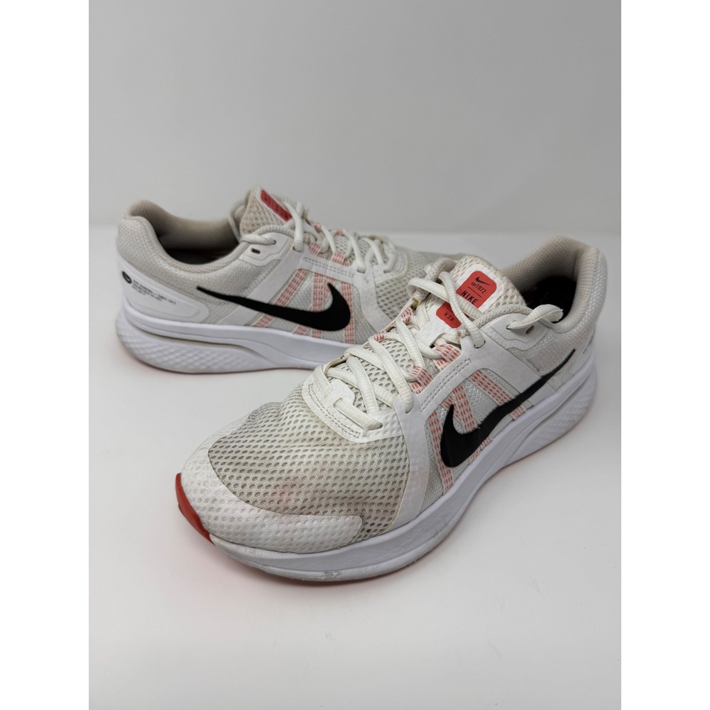 Nike Run Swift V2 Women's Running Shoes White Black Red Athletic Sneakers Flaw